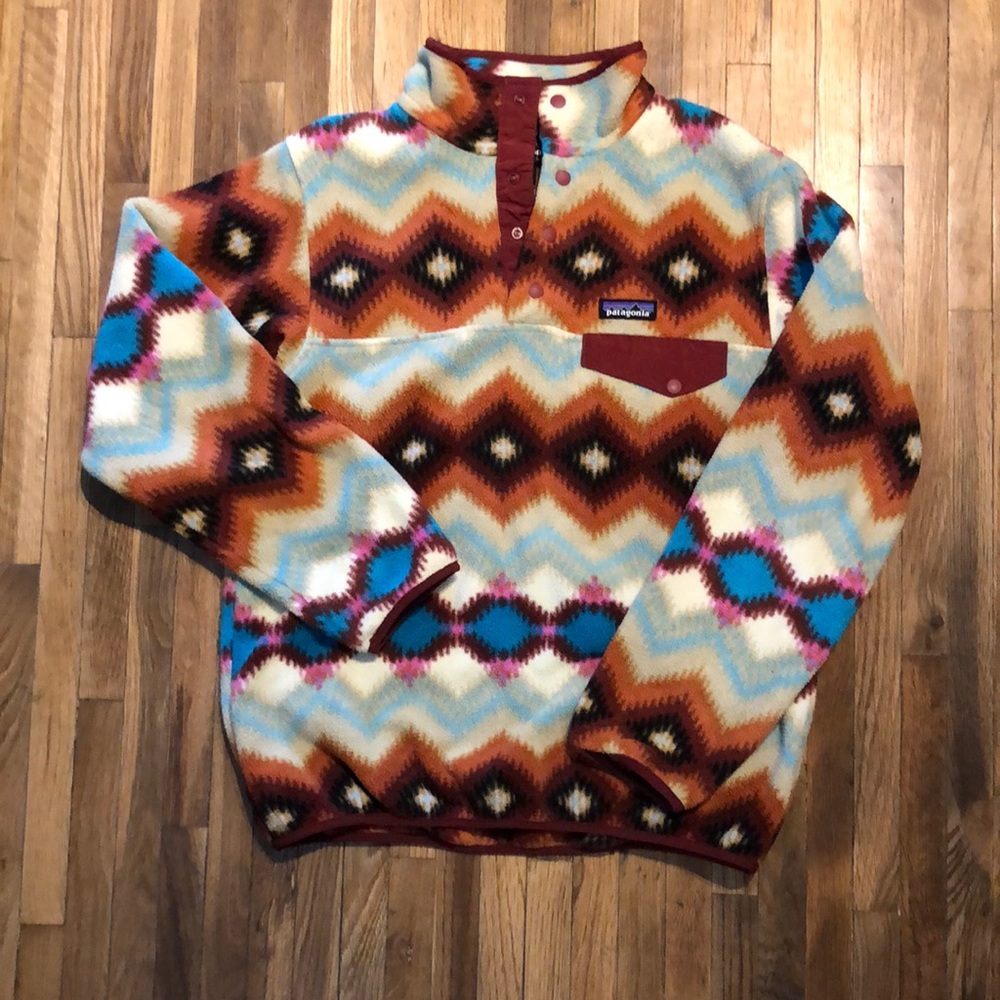 Women’s Patagonia Lightweight Synchilla, size S.